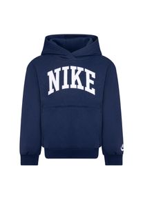 Nike Sportswear Kinder Kapuzensweatshirt, blau, sportlich, Gr. 110, unifarben, Jersey, Obermaterial: 60% Baumwolle, 40% Polyester, Sweatshirts