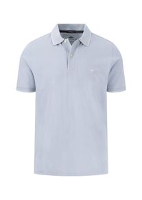 Fynch-Hatton Herren Poloshirt, blau, casual, Gr. 4XL, unifarben, Jersey, Obermaterial: 100% Baumwolle, Shirts, mit Logo Stickerei
