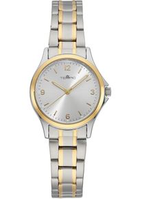 Tempic Damen Quarzuhr, silber, Armbanduhren, Armbanduhr, Damenuhr, analog, Edelstahlarmband