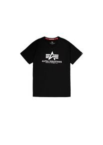 Herren T-Shirt "Alpha Industries Men - T-Shirts Basic V-Neck T", schwarz, Gr. S, Alpha Industries, Obermaterial: 100% Baumwolle, Shirts