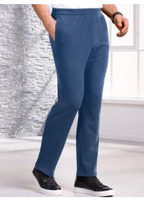 CLASSIC Herren Fleecehose, blau, Gr. 48, unifarben, 100% Polyester, Hosen