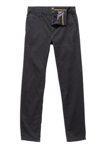 BOSS Orange Herren Chinohose "Chino_slim", schwarz, casual, Gr. 33, unifarben, Web, Obermaterial: 97% Baumwolle, 3% Elasthan, Hosen, mit Gesäßtaschen