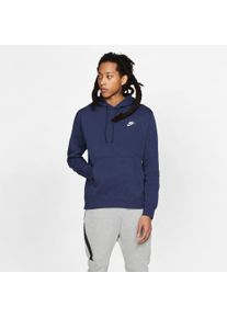 Nike Sportswear Herren Kapuzensweatshirt "CLUB FLEECE PULLOVER HOODIE", blau, sportlich, Gr. L, Obermaterial: 80% Baumwolle, 20% Polyester,