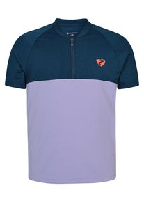 Ziener Kinder Radtrikot "NIELSON", lila, Gr. 176, Obermaterial: 1. 92% Polyester, 8% Elasthan; 1. 100% Polyester, Trikots