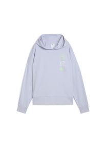Puma Damen Sweatshirt "Puma x HYROX CLOUDSPUN Hoodie Damen", blau, Gr. S, Obermaterial: 15% Elasthan, 85% Polyester; Ärmelbund: 93% Polyester, 7%