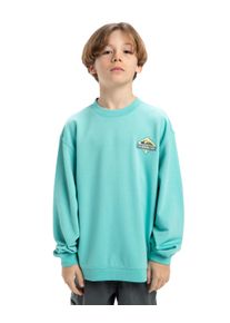 Quiksilver Kinder Sweatshirt "Spin Cycle", blau, Gr. 12, [Hauptstoff] 55% Baumwolle, 45% Polyester, Sweatshirts