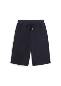 Puma Herren Sporthose "PREMIUM ESS Jacquard 11" Relaxed Lange Shorts Erwachsene", blau, Gr. XL, Obermaterial: 100% Baumwolle; Rippe: 5% Elasthan, 95%