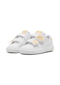 Puma Kinder Sneaker "Puma Smash 3.0 Sneakers Mädchen", Gr. 24, weiß, Obermaterial: Textil, Synthetik; Futter: Textil; Innensohle: Textil; Laufsohle: