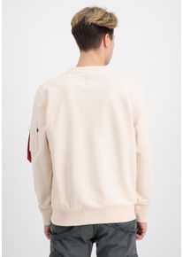 Herren Sweater "Alpha Industries Men - Sweatshirts Double Layer Sweater", weiß, Gr. XXL, Alpha Industries, Obermaterial: 80% Baumwolle, 20%