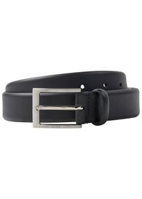 BOSS Damen Ledergürtel, schwarz, klassisch, Gr. 80, unifarben, Leder, Gürtel, aus Nappaleder mit Logo-Schliesse