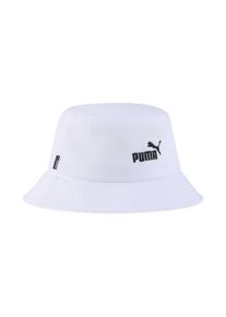 Puma Damen Fischerhut "ESS No.1 Logo Anglerhut Erwachsene", weiß, Gr. S, Obermaterial: 100% Baumwolle; Unter Krempe: 100% Baumwolle, Hüte