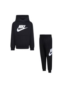 Nike Sportswear Kinder Jogginganzug "NKN CLUB FLEECE SET", schwarz, sportlich, Gr. 7, Sweatware, Obermaterial: 60% Baumwolle, 40% Polyester,