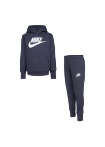 Nike Sportswear Kinder Jogginganzug "NKN SUSTAINABLE PO SET", grau, sportlich, Gr. 110, Obermaterial: 100% Polyester, Sportanzüge