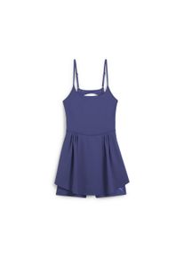 Puma Damen 2-in-1-Kleid "MOVE CLOUDSPUN Kleid Damen", blau, Gr. M, Obermaterial: 77% Polyester, 23% Elasthan; Futter: 6% Elasthan, 94% Polyester;