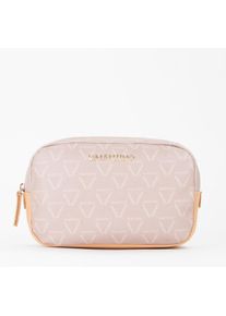 Valentino Handbags VALENTINO BAGS Damen Kosmetiktasche "SOFT COSMETIC CASE LADY RE", beige, Polyurethan, Taschen, Beautycase Kulturbeutel