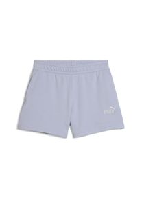 Puma Kinder Sporthose "ESS Small No. 1 Logo Shorts Mädchen", blau, Gr. 164, Obermaterial: 68% Baumwolle, 32% Polyester; Tasche u2013 Oben: 100%