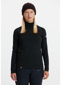 SOS Damen Strickpullover "Jasna", schwarz, casual, Gr. L, unifarben, 90% Polyester, 10% Elasthan, Pullover, mit hochabschließendem Kragen