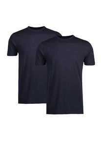 Lerros Herren T-Shirt "Lerros Doppelpack T-Shirt Rundhals in Premium Baumwollqualität", blau, Gr. XL, 100% Baumwolle, Shirts