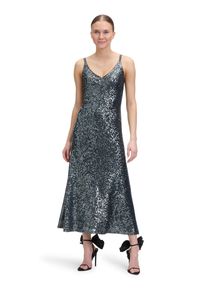 Vera Mont Damen Abendkleid "Vera Mont Abendkleid mit Pailletten", grau, feminin, Gr. 40, Obermaterial: 93% Polyester, 7% Elasthan. Futter: 100%