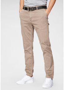 Replay Herren Chinohose "Benni Hyperflex", beige, modisch, Gr. 38, washed, Obermaterial: 88% Baumwolle, 7% Polyester, 5% Elasthan, Hosen