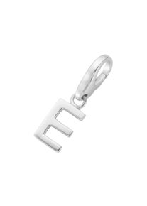 Damen Charm Buchstabe "Buchstabe E, Silber 925", silber, Giorgio Martello MILANO, Silber 925 (Sterlingsilber), Charms