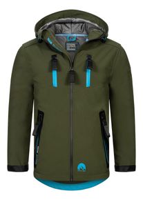 Arctic Seven Herren Softshelljacke "ASLasaro", grün, Gr. XXL, Obermaterial: 96% Polyester, 4% Elasthan, Innenmaterial: 100% Polyester, Jacken, mit