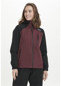 WEATHER REPORT Damen Outdoorjacke "CAMELIA W-PRO15000", rot, casual, Gr. 36, mehrfarbig, bedruckt, 94% Polyester, 6% Elasthan, Jacken, mit