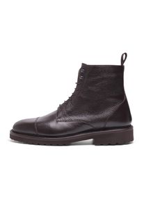 Henry Stevens Herren Schnürboots "Winston CDB6", Gr. 44,5, braun, Leder, klassisch, Schuhe