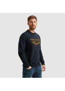 PME-Legend PME LEGEND Herren "Crewneck soft terry with logo", grau, casual, Gr. XXXL, bestickt, Sweatware, Obermaterial: 100% Baumwolle, Sweatshirts