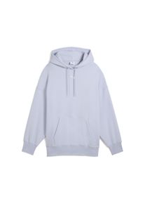 Puma Damen Hoodie "WARDROBE ESS Oversized-Hoodie Damen", blau, Gr. S, Obermaterial: 68% Baumwolle, 32% Polyester; Rippe: 96% Baumwolle, 4% Elasthan,