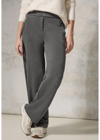 Cecil Damen Stoffhose, grau, casual, Gr. XXL, unifarben, Stoff, 54% Polyester, 39% Viskose, 7% Elasthan, Hosen, High Waist