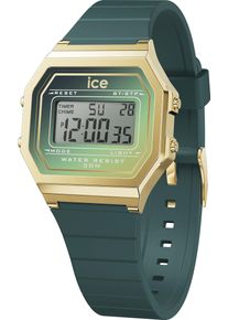 Ice Watch ICE-WATCH Damen Chronograph "ICE digit retro sunset - Small", grün, Armbanduhren, Quarzuhr, Armbanduhr, Damenuhr, digital, Silikonarmband,
