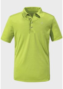Schöffel SCHÖFFEL Herren Poloshirt "CIRC Polo Shirt Tauron M", grün, sportlich, Gr. 46, Oberstoff: 100% Polyester, Shirts
