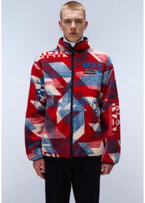 Napapijri Herren Plüschjacke "ARGIENT", bunt, casual, Gr. L, Obermaterial: 100% Polyamid. Taschenfutter: 100% Polyester, Jacken, mit allover Print