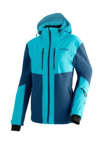 Maier Sports Damen Skijacke "Pinilla", blau, Gr. 40, 90% Polyester, 10% Elasthan, Jacken, atmungsaktive Damen Ski-Jacke, wasserdichte und winddichte