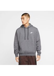 Nike Sportswear Herren Kapuzensweatshirt "CLUB FLEECE PULLOVER HOODIE", grau, sportlich, Gr. S, Obermaterial: 80% Baumwolle, 20% Polyester,
