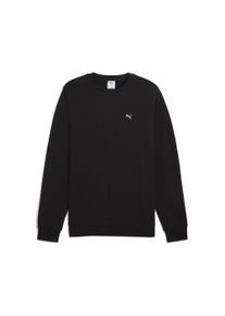 Puma Herren Sweatshirt "Essentials Elevated Crewneck Herren", schwarz, Gr. S, Obermaterial: 100% Baumwolle; Rippe: 3% Elasthan, 97% Baumwolle;