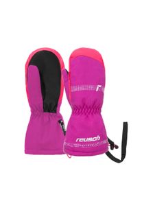 Reusch Kinder Fäustlinge "Maxi R-TEX XT MITTEN", rosa, klassisch, Gr. 1, mehrfarbig, 94% Polyester, 5% Polyurethan, 1% Elasthan, Handschuhe, mit