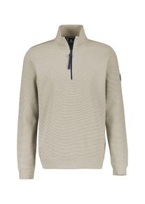 Lerros Herren Sweatshirt "Lerros Sweattroyer für Herren, unifarben", weiß, Gr. 5XL, 90% Baumwolle, 10% Polyester, Sweatshirts
