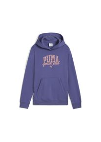 Puma Kinder Kapuzensweatshirt "CLASS HOODIE TR G", blau, sportlich, Gr. 152, bedruckt, Sweatware, Obermaterial: 68% Baumwolle, 32% Polyester,