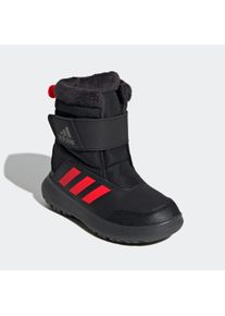 Kinder Winterstiefel "WINTERPLAY KIDS STIEFEL", adidas Sportswear, Gr. 31, schwarz, Textil, Synthetik, sportlich, Schuhe, Snowboots, Winterboots,