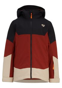 Ziener Kinder Skijacke "AGIMO", braun, Gr. 152, Obermaterial alle Farben außer deep olive: 60% Polyester, 40% Polyester (recycled); Futter: 1. 100%