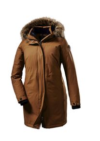 STOY Damen Parka "WMN PRK C", gelb, sportlich, Gr. 44, Oberstoff: 65% Baumwolle, 35% Polyamid, Futter 1: 100% Polyamid/ Futter 2: 100% Polyester,