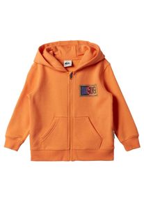 Quiksilver Kinder Kapuzensweatjacke "Day", orange, Gr. 2, 55% Baumwolle, 45% Polyester, Sweatjacken