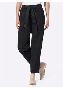 Heine Damen Bequeme Jeans, blau, Gr. 36, unifarben, 99% Baumwolle, 1% Elasthan, Jeans