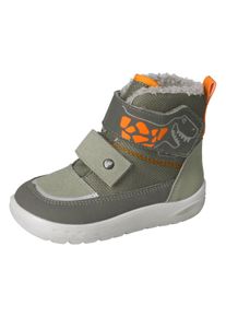 Ricosta Kinder Winterstiefel "Yutu WMS: weit", Gr. 24, bunt, Lederimitat, Textil, kontrastfarbene Details, casual, Schuhe, Klettstiefel, Snowboots,