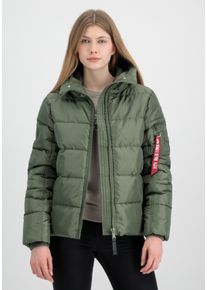 Damen Winterjacke "Alpha Industries Women - Cold Weather Jackets", grün, Gr. L, Alpha Industries, Obermaterial: 100% Polyester, Futter: 100%