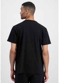 Herren T-Shirt "Alpha Industries Men - T-Shirts Patch T LF", schwarz, Gr. XS, Alpha Industries, Obermaterial: 100% Baumwolle, Shirts