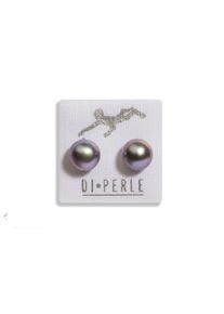 Adelia´s ADELIA ́S Damen Paar Ohrstecker "Damen Perlenschmuck 585 Gelbgold Süsswasser Perlen Ohrstecker", Damen, grau, Ohrringe, Damen Perlenschmuck