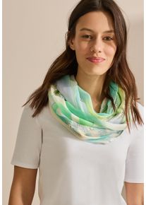 Cecil Damen Loop, gelb, casual, bedruckt, Stoff, 100% Modal, Modetücher, aus Modal